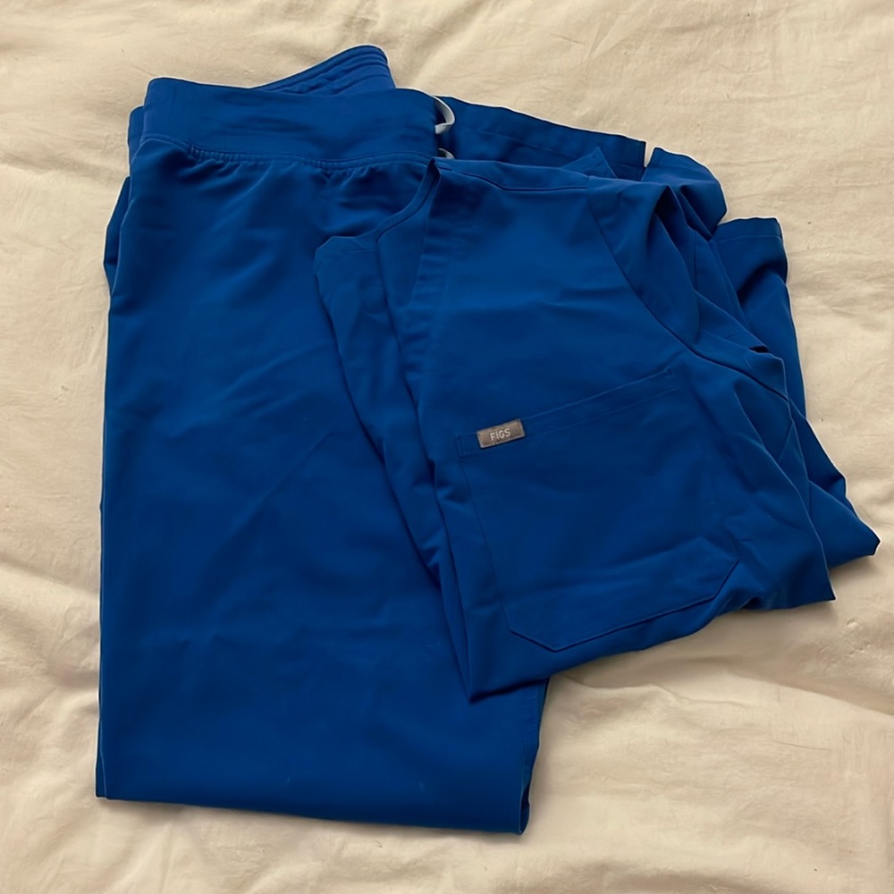 Figs royal blue set